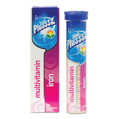 Plusssz Effervescent Tabs Iron 20's