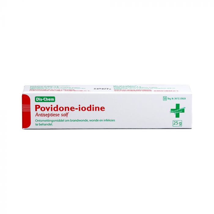 Povidone Iodine 25g Ointment Boxed