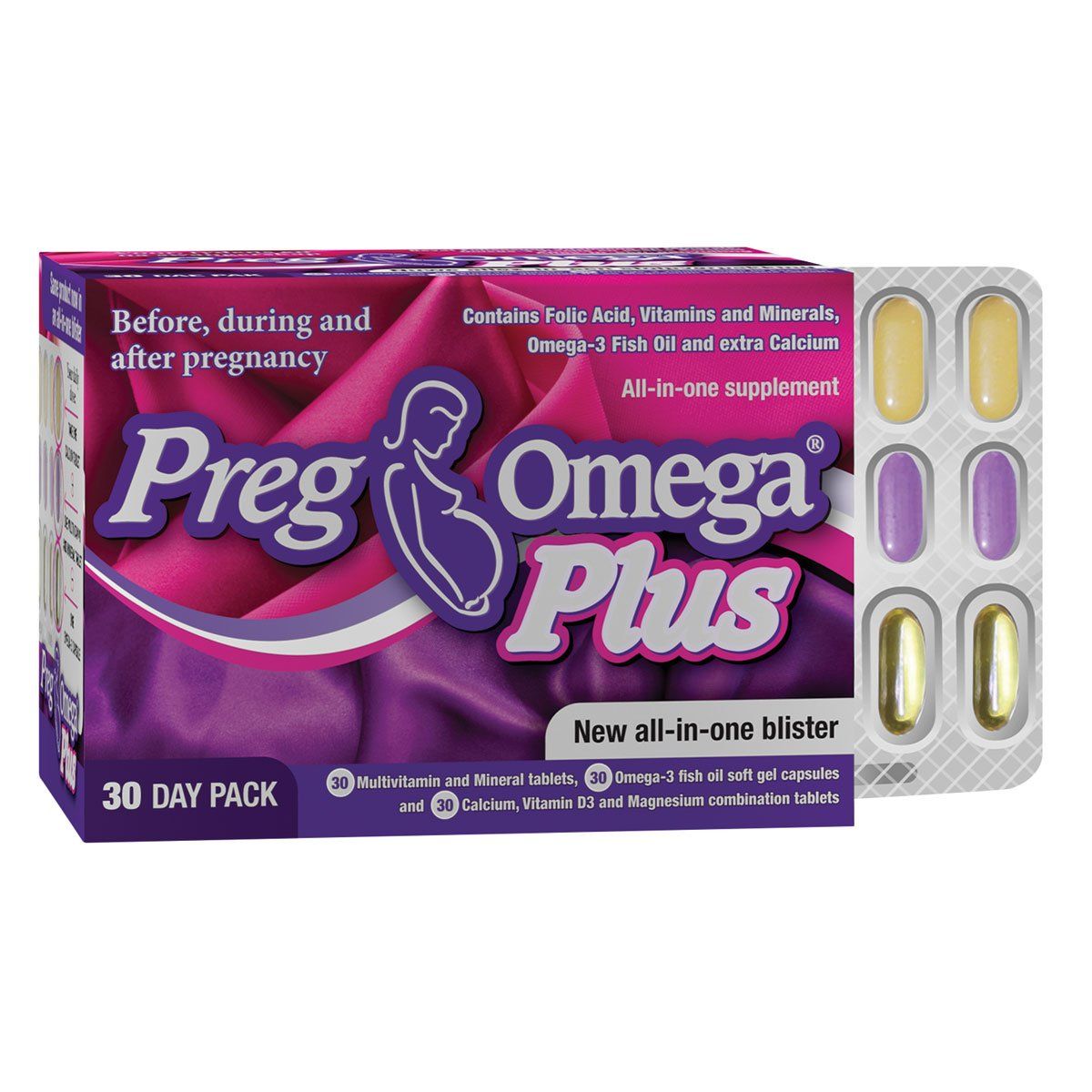 Pregomega Plus 30 Day Pack