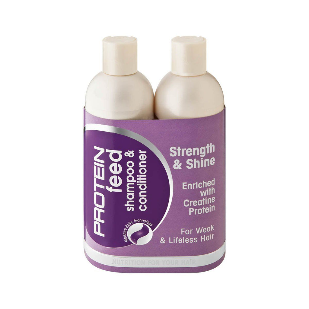 Protein Feed Strength & Shine Shampoo & Conditioner For Weak & Lifeless Hair 800ml Vp