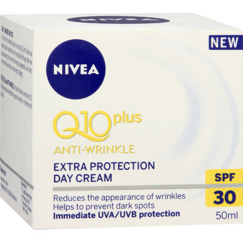 Q10 Plus Anti Wrinkle Extra Protection Day Cream with SPF 30  50ml