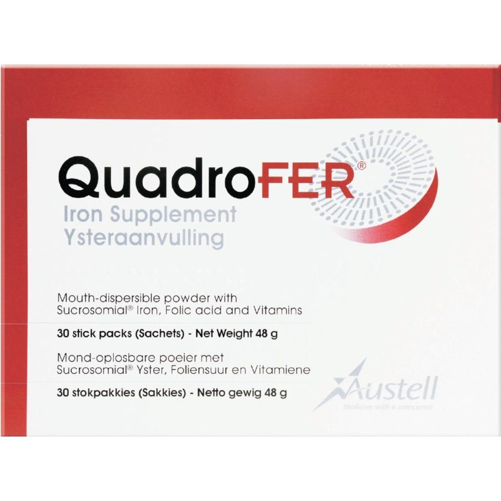 Quadrofer Iron Supplement 30 Sachets