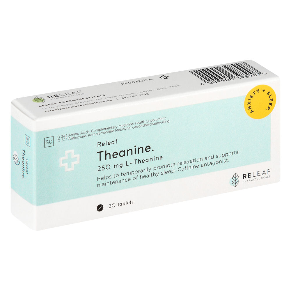 Releaf Theanine Tablets 20's