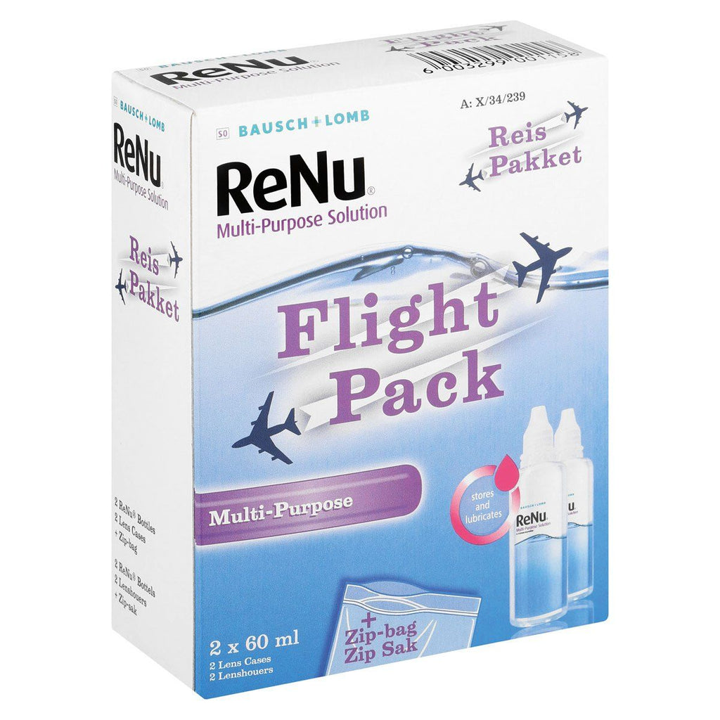 Renu Multipurpose Travel Pack 2 X 60ml