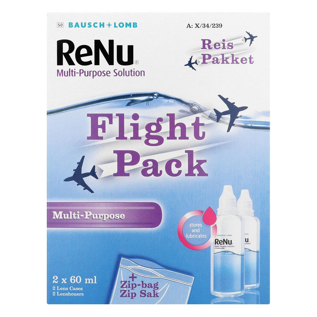 Renu Multipurpose Travel Pack 2 X 60ml