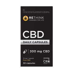 Rethink Cbd Daily Caps 300mg 30's