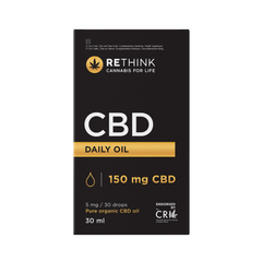 Rethink Cbd Daily Oil 150mg 30ml