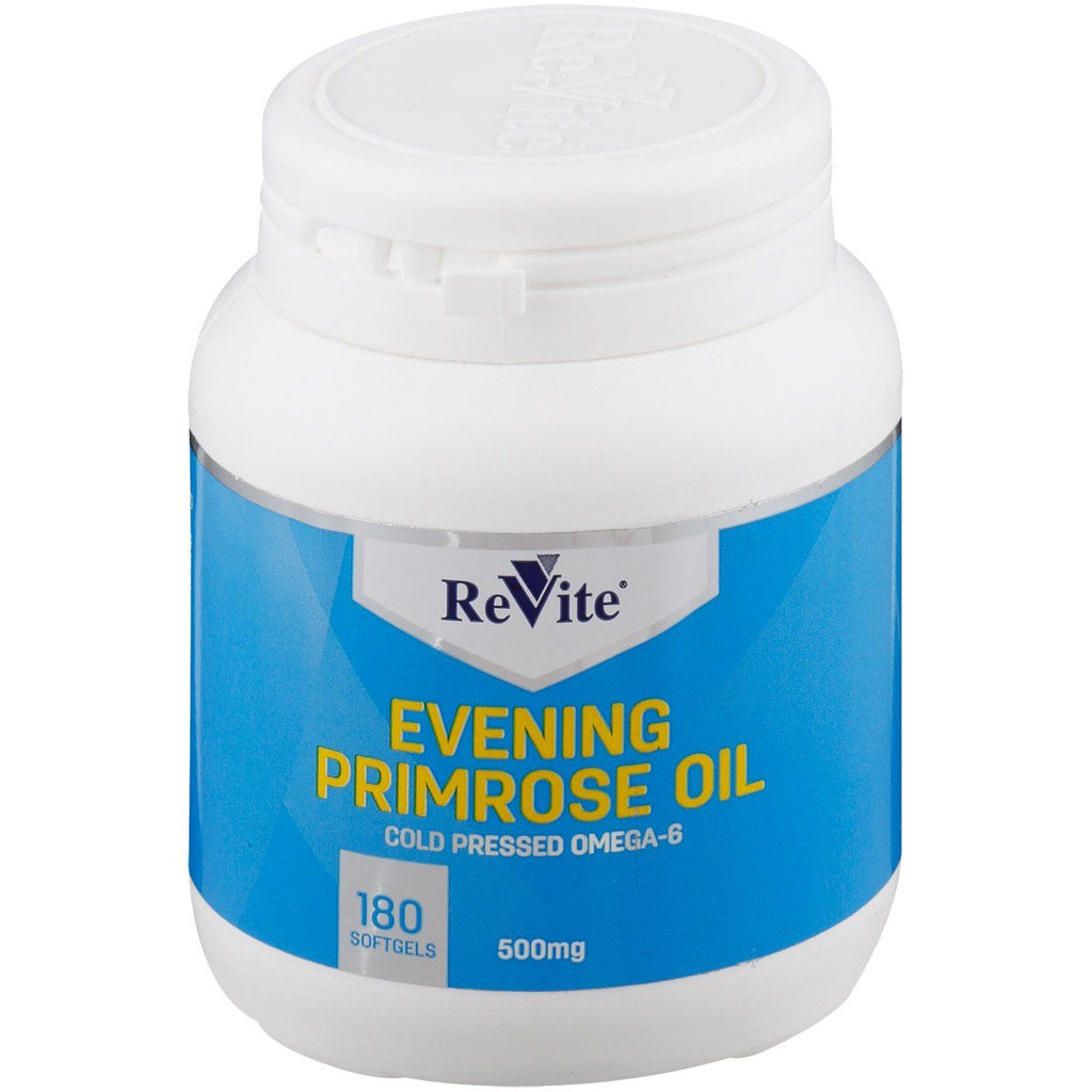 Revite Evening Primrose Oil 500mg 180 Capsules