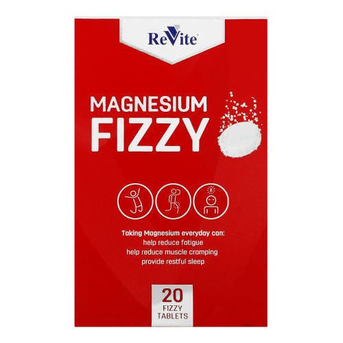 Revite Magnesium Fizzy Tablets 20s