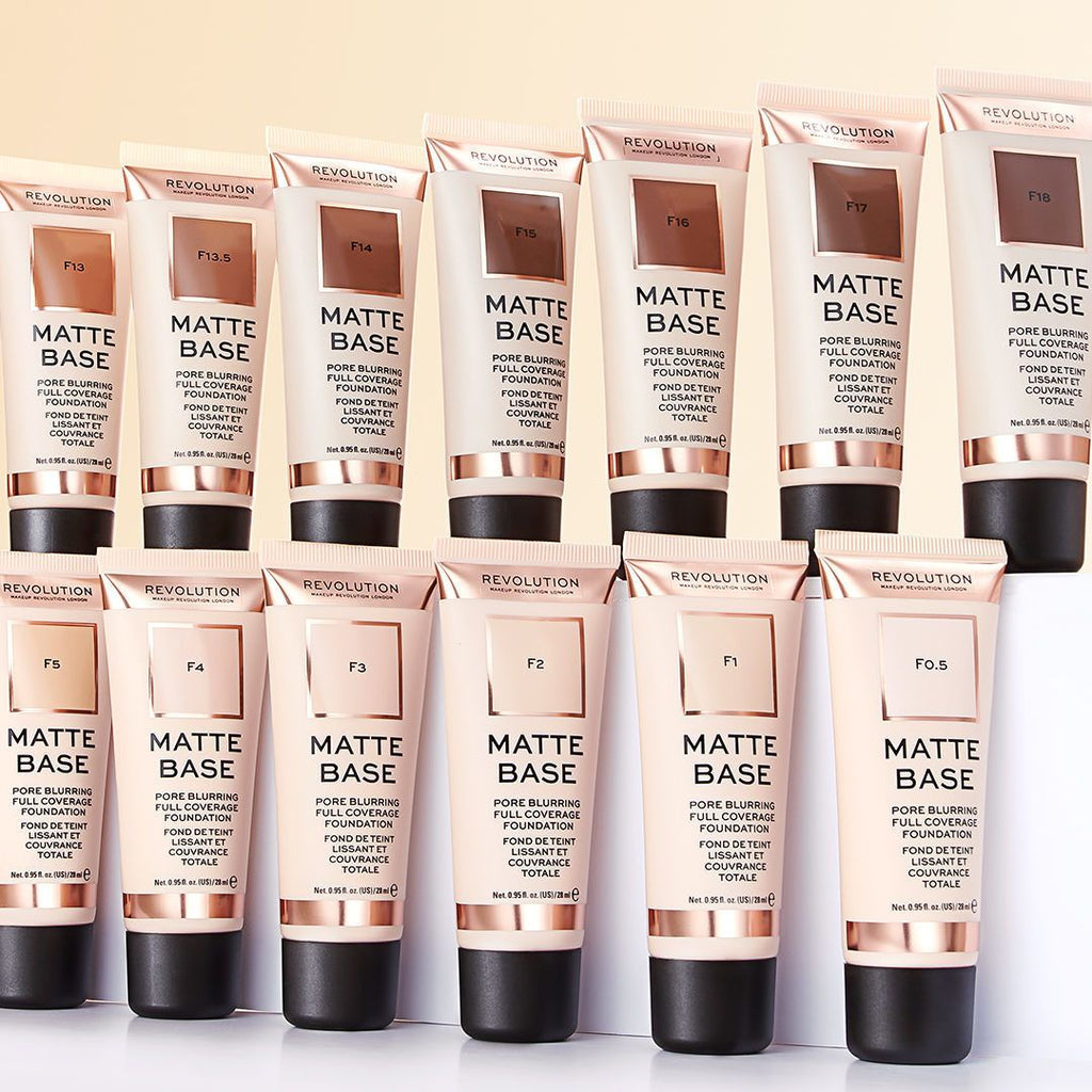 Revolution Matte Base Foundation F15