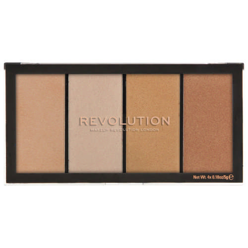 Revolution Re-loaded Highlighter Palette Lustre Lights Warm