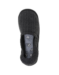 Ribbed Stokie Slippers Grey (Size 12-6) Older Boy