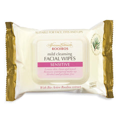 Rooibos Mild Cleansing Facial Wipes Sensitive 25's