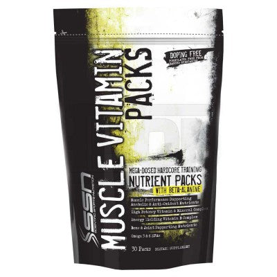 SSN Muscle Vitamin Packs - Nutrient Packs 30 Packs