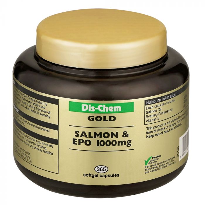 Salmon Oil 1000mg 365 Caps