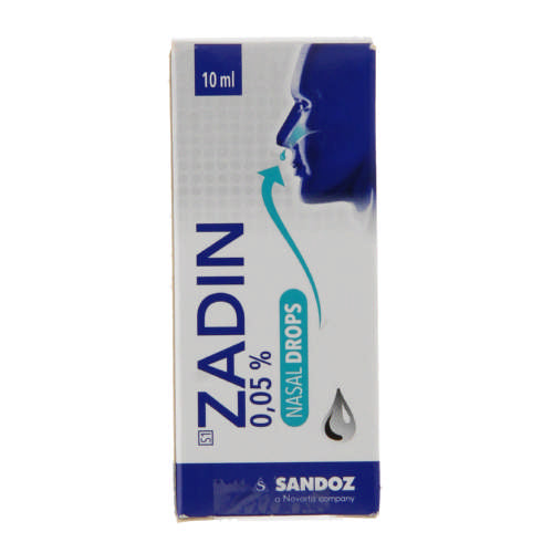 Sandoz Zadin 0.05% Nasal Spray 10ml