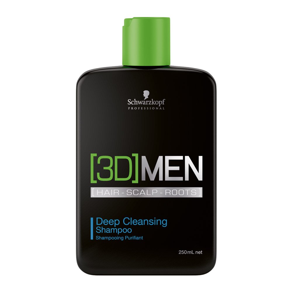 Schwarzkopf 3d Men Deep Cleansing Shampoo 250ml