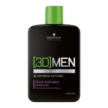 Schwarzkopf 3D Men Root Activator Shampoo 250ml