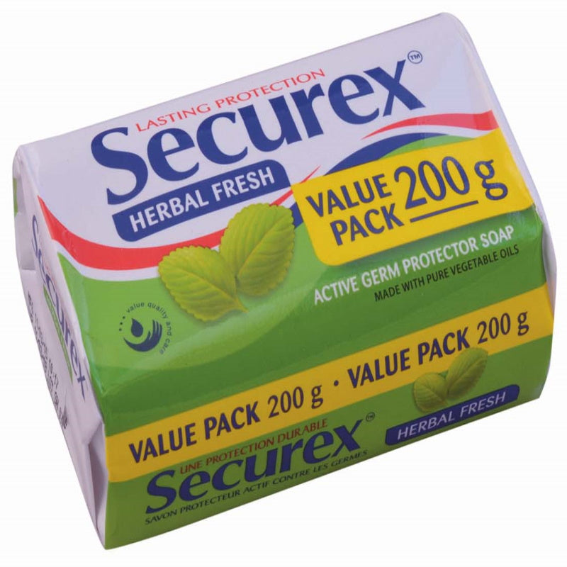 Securex Herbal Fresh Hard Bar 200g