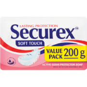 Securex Soft Touch Hard Bar 200g