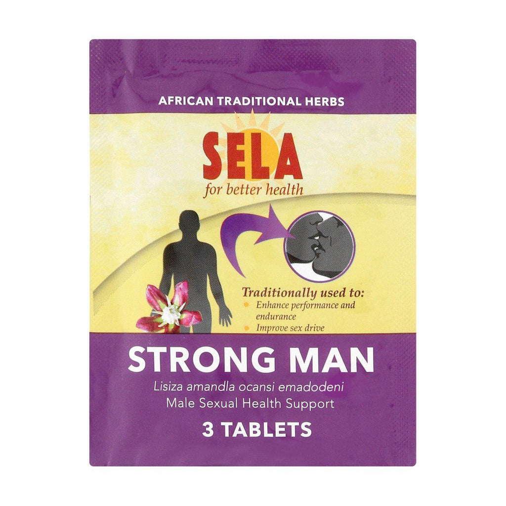 Sela Strongman Tabs Sachets 3's