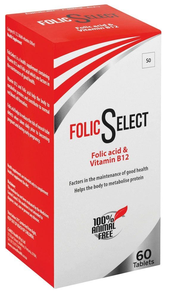 Select Folic 60's Tablets