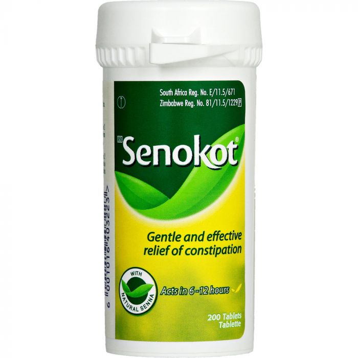 Senokot Laxatives 200 Tablets