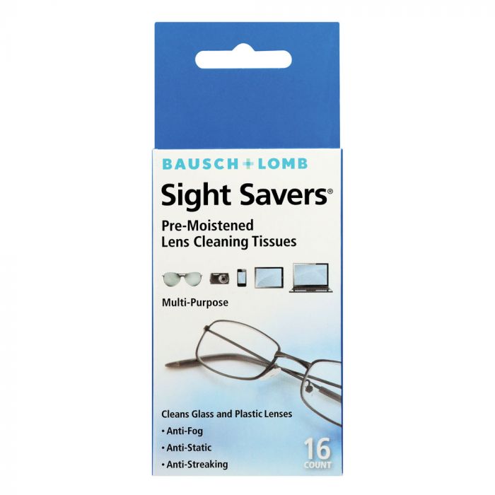 Sight Savers Pre-Moistened Lens Cleanning Tissues 16s