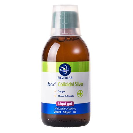 Silver Lab Colloidal Silver Liquid Gel 200ml