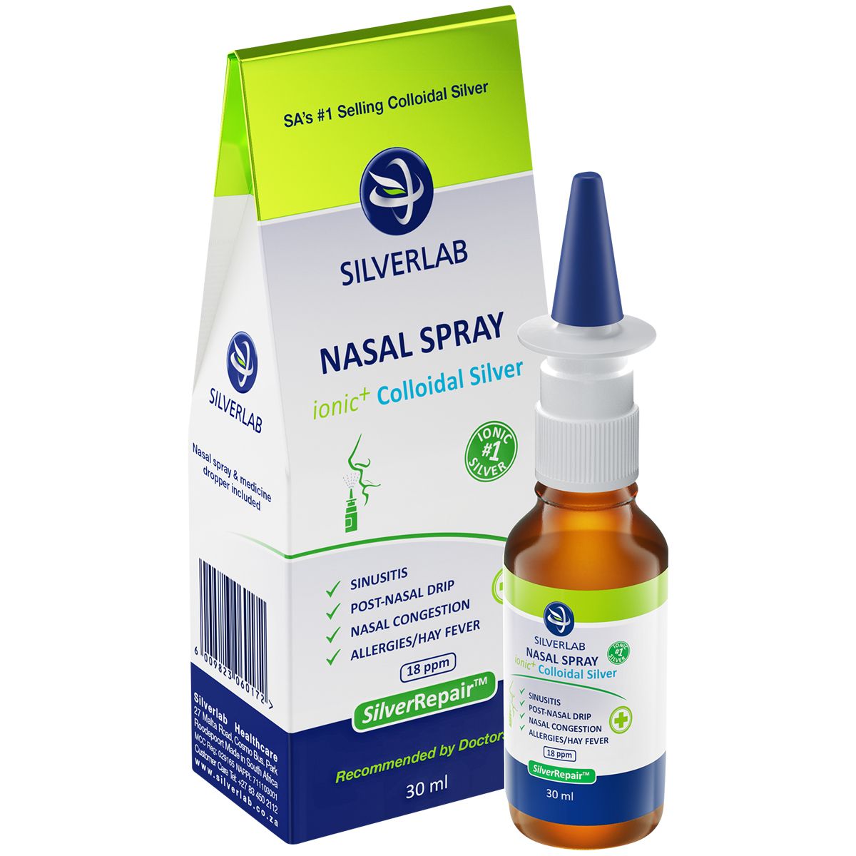 Silverlab Colloidal Sil Nasal Spray 30ml