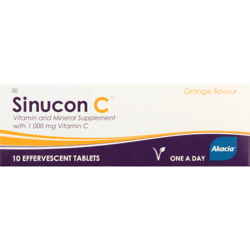 Sinucon Effervescent tablets 10 Tablets