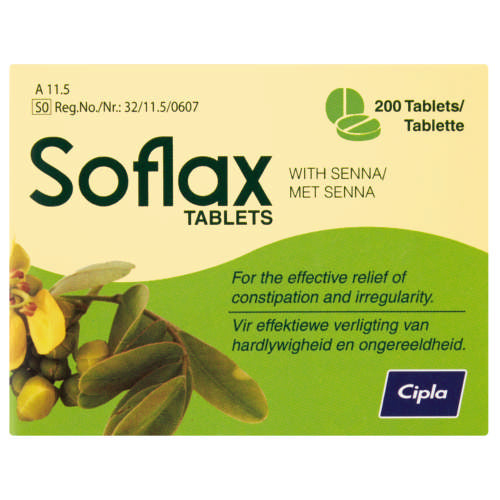 Soflax Sennoside 200 Tablets