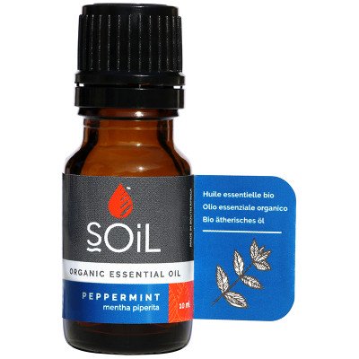 Soil Organic Aromatherapy Essential Oil Peppermint 10ml