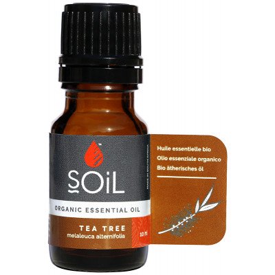 Soil Organic Aromatherapy Essential Oil Tea Tree 10ml
