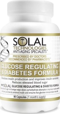 Solal Glucose Regulating & Diabetes Formula 90s