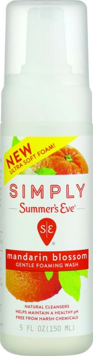 Summer's Eve Gentle Foaming Wash Orange 150ml