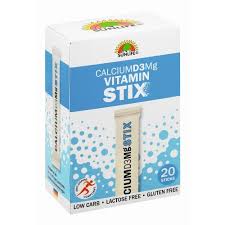 Sunlife Vitamin Stix 20's Calcium D3