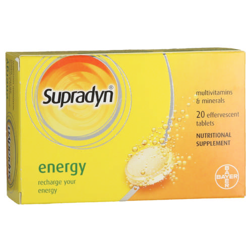 Supradyn Energy 20 Effervescent Tablets