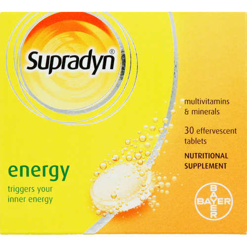 Supradyn Energy 30 Effervescent Tablets