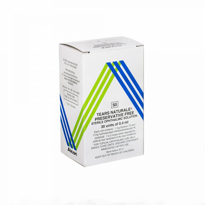 Tears Naturale Presfree 30 x 0.4ml