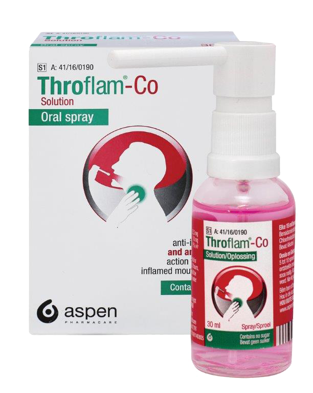 Throflam Co Spray 30ml