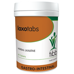 Tibb  laxotabs - Herbal Laxative 60s