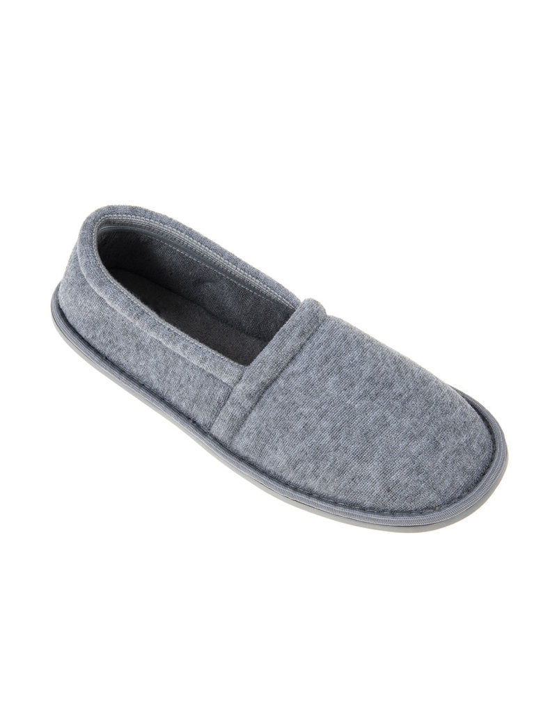 Towelling Stokie Slippers for Adults Grey