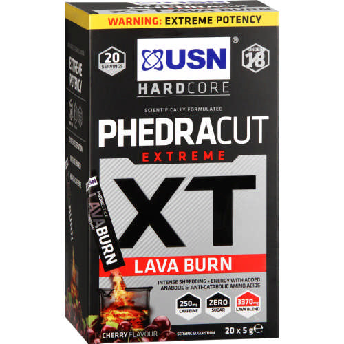 USN Phedra Cut Lava Burn XT - Cherry 20x5g