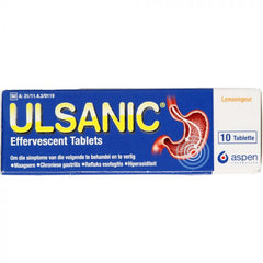 Ulsanic Effervescent Tabs 10s Orange