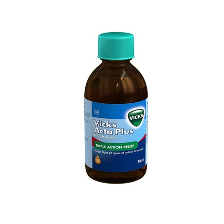 Vicks Triple Action Cough Syrup 50ml