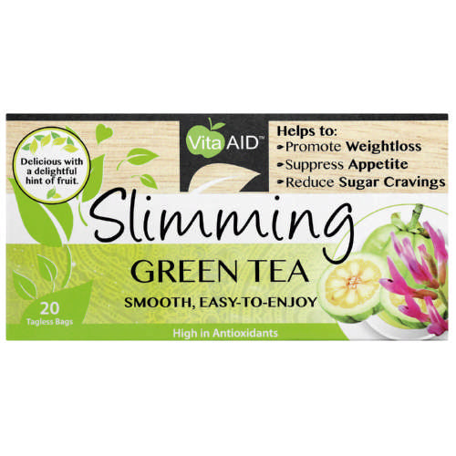 Vita Aid Slimming Green Tea 20 Tagless Bags