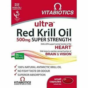 Vitabiotics Ultra Red Krill 30s