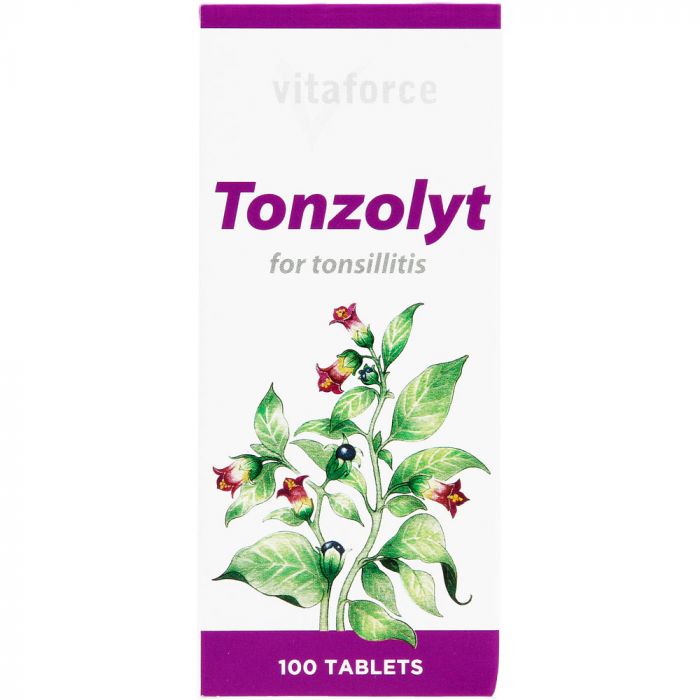 Vitaforce Tonzolyt For Tonsillitis 100 Tablets