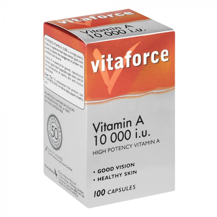 Vitaforce Vitamin A 10000iu 100 Caps